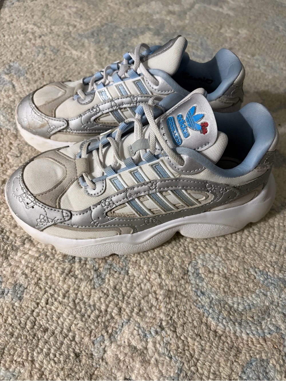 Adidas x Sanrio hello kitty ozmillen sneakers